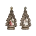 Presepe di Natale Home ESPRIT Verde Grigio Magnesio 23 x 13,5 x 45 cm (2 Unità)