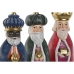 Christmas bauble Home ESPRIT Multicolour Three Kings 9,5 x 7,5 x 20 cm (3 Pieces)