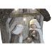 Christmas nativity set Home ESPRIT Green Grey Magnesium 27,5 x 10,5 x 34,5 cm (2 Units)