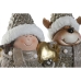 Christmas bauble Home ESPRIT White Golden 28 x 18,5 x 43 cm (2 Units)