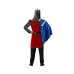 Costume for Adults Medieval King XXL