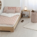 Beddengoed met ritssluiting Kids&Cotton Xalo Roze 90 x 200 cm 90 x 1 x 200 cm