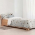 Bettdeckenbezug Kids&Cotton Kenai Small Beige 155 x 220 cm