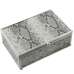 Caja-Joyero Alexandra House Living Gris Cristal 15 x 6 x 10 cm