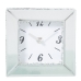 Horloge de table Alexandra House Living Gris Verre 14 x 14 x 5 cm