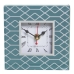 Reloj de Mesa Alexandra House Living Azul Cristal 14 x 14 x 4 cm