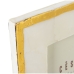 Photo frame Alexandra House Living Golden Mother of pearl 22 X 1 X 27 CM