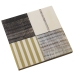 Sottobicchieri Alexandra House Living Multicolore Legno 10 x 1 x 10 cm 4 Pezzi