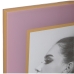 Photo frame Alexandra House Living Pink Crystal 23 x 1 x 28 cm