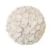 Dekorationsboll Alexandra House Living Vit Harts Plast 9 x 9 x 9 cm