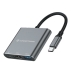 Hub USB Conceptronic 110518807101 Cinzento 100 W