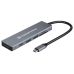 USB Hub Conceptronic 110520207101 Γκρι 100 W