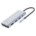 Hub USB Conceptronic 110519307101 Gris Multicolor 100 W