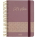 Agenda Grafoplas Nature Concept Paars A5 14,8 x 21 cm 2025