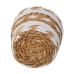 Set of Planters Alexandra House Living White Rattan Natural Fibre 3 Pieces