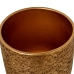 Conjunto de vasos Alexandra House Living Ouro Cerâmica 3 Peças