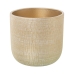 Conjunto de vasos Alexandra House Living Ouro Cerâmica 3 Peças