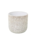 Set of Planters Alexandra House Living White Ceramic 3 Pieces