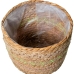 Set of Planters Alexandra House Living Brown Rattan Natural Fibre 3 Pieces