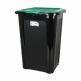 Balde de Lixo Tontarelli Coverline Verde 44 L Preto 38,5 x 34,5 x 54,5 cm (6 Unidades)