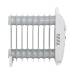 Radiateur à Huile Mesko MS7805 Blanc 1000 W