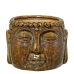 Květináč Alexandra House Living Kaštanová Keramický Buddha 15 x 11 x 14 cm