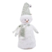 Sneeuwpop Wit Groen 6 x 6 x 25 cm