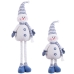 Boneco de neve Branco 25 X 15 X 82 CM