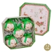 Boules de Noël Multicouleur Papier Polyfoam Ø 7,5 cm 19,5 X 19,5 X 8 CM (5 Unités)