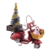 Kerstversiering Rood Multicolour Motorfiets 11,7 X 5,5 X 12 CM