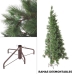 Weihnachtsbaum grün PVC Metall Polyäthylen 120 x 120 x 210 cm