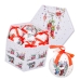 Boules de Noël Multicouleur Papier Polyfoam Ø 7,5 cm 21,5 X 25 X 16 CM (14 Unités)