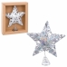 Christmas star Silver Metal 25 x 5,5 x 30 cm