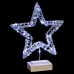 Lighting decoration Silver Star 30 x 7 x 36 cm