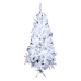 Árbol de Navidad Blanco PVC Metal Polietileno 100 x 100 x 180 cm