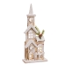 Julkrubba Naturell Kyrka 16 x 8 x 38 cm