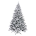 Árbol de Navidad PVC Polietileno Nevado 80 x 80 x 210 cm