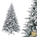 Árbol de Navidad PVC Polietileno Nevado 80 x 80 x 210 cm