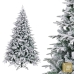 Árbol de Navidad PVC Polietileno Nevado 70 x 70 x 180 cm