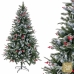 Sapin de Noël PVC Enneigé 90 x 90 x 240 cm