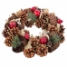 Advent wreathe Multicolour Natural Plastic Foam Pineapples 30 x 8 x 30 cm