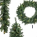 Kerstboom Groen PVC 80 x 50 x 18 cm (4 Stuks)