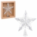 Estrella de Navidad Plateado Metal 25 x 5,5 x 30 cm