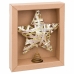 Estrela de Natal Ouro Metal 25 x 5,5 x 30 cm