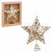 Christmas star Gold Metal 25 x 5,5 x 30 cm