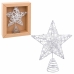 Estrella de Navidad Plateado Metal 20 x 6 x 25 cm