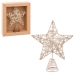 Estrella de Navidad Oro Metal 20 x 6 x 25 cm