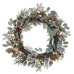 Couronne de Noël Multicouleur Plastique 55 x 7 x 55 cm