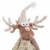 Figurine Naturel Cerf 20 X 14 X 58 CM