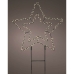 Decoração luminosa Lumineo Metal 220 V 58 x 55 cm Estaca Estrela